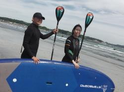 5/9 PM SUP(サップ、スタンドアップパドル)体験スクール付きレンタル  鎌倉ハイサーフ