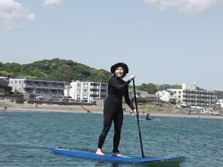 5/10 PM SUP(サップ、スタンドアップパドル)体験スクール付きレンタル   鎌倉ハイサーフ