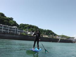 5/10 PM SUP(サップ、スタンドアップパドル)体験スクール付きレンタル   鎌倉ハイサーフ