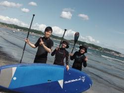 5/10 PM SUP(サップ、スタンドアップパドル)体験スクール付きレンタル   鎌倉ハイサーフ