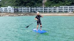5/25 AM SUP(サップ、スタンドアップパドル)体験スクール付きレンタル  鎌倉ハイサーフ