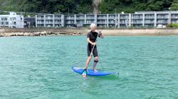 5/25 AM SUP(サップ、スタンドアップパドル)体験スクール付きレンタル  鎌倉ハイサーフ