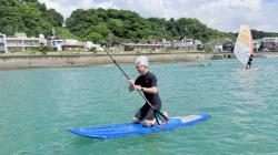 5/25 AM SUP(サップ、スタンドアップパドル)体験スクール付きレンタル  鎌倉ハイサーフ