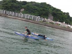 5/31 AM SUP(サップ、スタンドアップパドル)体験スクール付きレンタル   鎌倉ハイサーフ