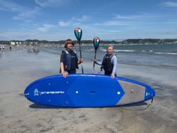 6/6 AM SUP(サップ、スタンドアップパドル)体験スクール付きレンタルサップ   鎌倉ハイサーフ