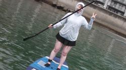 6/13 AM SUP(サップ、スタンドアップパドル)体験スクール付きレンタル  鎌倉ハイサーフ