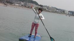 6/13 AM SUP(サップ、スタンドアップパドル)体験スクール付きレンタル  鎌倉ハイサーフ