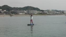 6/13 AM SUP(サップ、スタンドアップパドル)体験スクール付きレンタル  鎌倉ハイサーフ