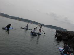 6/13 AM SUP(サップ、スタンドアップパドル)体験スクール付きレンタル  鎌倉ハイサーフ