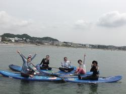 6/13 AM SUP(サップ、スタンドアップパドル)体験スクール付きレンタル  鎌倉ハイサーフ