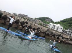 6/13 AM SUP(サップ、スタンドアップパドル)体験スクール付きレンタル  鎌倉ハイサーフ