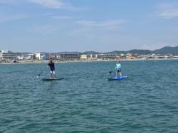 6/13 PM SUP(サップ、スタンドアップパドル)体験スクール付きレンタル 鎌倉ハイサーフ