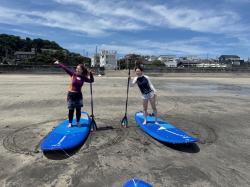 6/17 PM SUP(サップ、スタンドアップパドル)体験スクール付きレンタル   鎌倉ハイサーフ