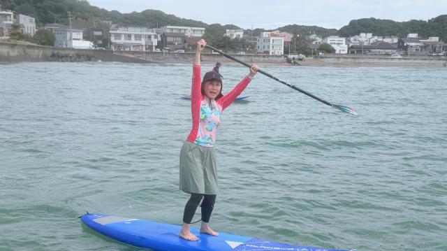 6/22 AM SUP(サップ、スタンドアップパドル)体験スクール付きレンタル   鎌倉ハイサーフ