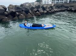 7/4 PM SUP(サップ、スタンドアップパドル)体験スクール付きレンタル   鎌倉ハイサーフ