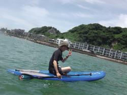 7/8 AM SUP(サップ、スタンドアップパドル)体験スクール付きレンタル  鎌倉ハイサーフ