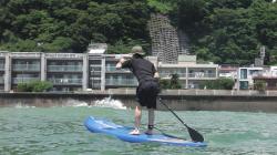 7/8 AM SUP(サップ、スタンドアップパドル)体験スクール付きレンタル  鎌倉ハイサーフ