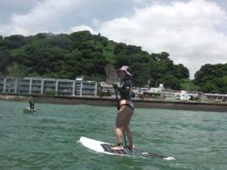 7/8 AM SUP(サップ、スタンドアップパドル)体験スクール付きレンタル  鎌倉ハイサーフ