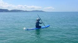 7/9 AM SUP(サップ、スタンドアップパドル)体験スクール付きレンタル  鎌倉ハイサーフ