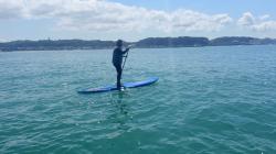 7/9 AM SUP(サップ、スタンドアップパドル)体験スクール付きレンタル  鎌倉ハイサーフ