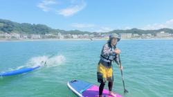 7/9 AM SUP(サップ、スタンドアップパドル)体験スクール付きレンタル  鎌倉ハイサーフ