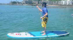 7/9 AM SUP(サップ、スタンドアップパドル)体験スクール付きレンタル  鎌倉ハイサーフ