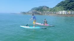 7/9 AM SUP(サップ、スタンドアップパドル)体験スクール付きレンタル  鎌倉ハイサーフ