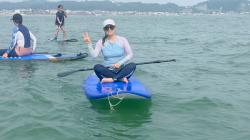 7/14 PM SUP(サップ、スタンドアップパドル)体験スクール付きレンタル  鎌倉ハイサーフ