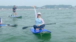 7/14 PM SUP(サップ、スタンドアップパドル)体験スクール付きレンタル  鎌倉ハイサーフ