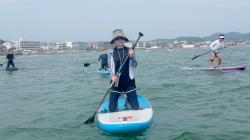 7/14 PM SUP(サップ、スタンドアップパドル)体験スクール付きレンタル  鎌倉ハイサーフ