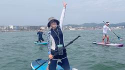 7/14 PM SUP(サップ、スタンドアップパドル)体験スクール付きレンタル  鎌倉ハイサーフ