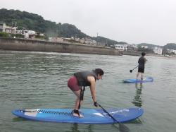 7/16  AM  SUP(サップ、スタンドアップパドル)体験スクール付きレンタル  鎌倉ハイサーフ