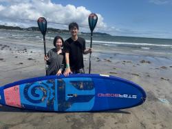 7/18 PM SUP(サップ、スタンドアップパドル)体験スクール付きレンタル  鎌倉ハイサーフ