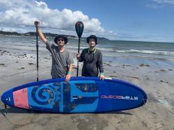 7/18 PM SUP(サップ、スタンドアップパドル)体験スクール付きレンタル  鎌倉ハイサーフ