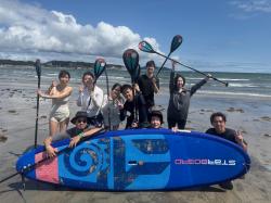 7/18 PM SUP(サップ、スタンドアップパドル)体験スクール付きレンタル  鎌倉ハイサーフ