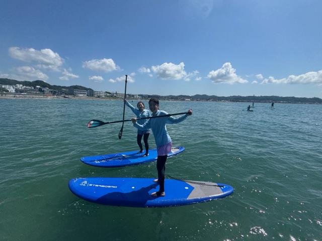 湘南・鎌倉でスタンドアップパドル（SUP）・ウィンドサーフィンの