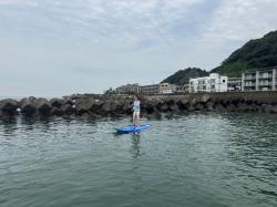 7/31  AM SUP(サップ、スタンドアップパドル)体験スクール付きレンタル   鎌倉ハイサーフ 