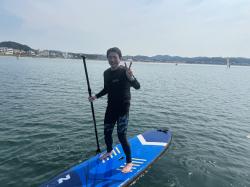 8/1 AM SUP(サップ、スタンドアップパドル)体験スクール付きレンタル  鎌倉ハイサーフ 