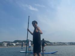 8/1 AM SUP(サップ、スタンドアップパドル)体験スクール付きレンタル  鎌倉ハイサーフ 