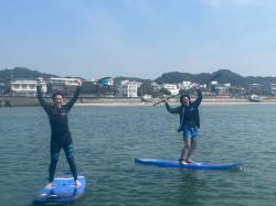 8/1 AM SUP(サップ、スタンドアップパドル)体験スクール付きレンタル  鎌倉ハイサーフ 