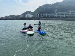 8/1 PM SUP(サップ、スタンドアップパドル)体験スクール付きレンタル  鎌倉ハイサーフ 