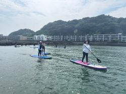 8/1 PM SUP(サップ、スタンドアップパドル)体験スクール付きレンタル  鎌倉ハイサーフ 
