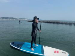 8/1 PM SUP(サップ、スタンドアップパドル)体験スクール付きレンタル  鎌倉ハイサーフ 