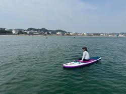 8/1 PM SUP(サップ、スタンドアップパドル)体験スクール付きレンタル  鎌倉ハイサーフ 