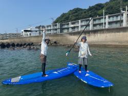 8/2 SUP(サップ、スタンドアップパドル)体験スクール付きレンタル   鎌倉ハイサーフ 