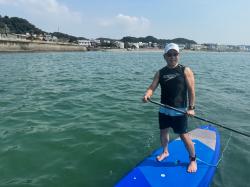 8/2 SUP(サップ、スタンドアップパドル)体験スクール付きレンタル   鎌倉ハイサーフ 