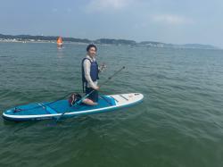 8/2 PM SUP(サップ、スタンドアップパドル)体験スクール付きレンタル  鎌倉ハイサーフ 