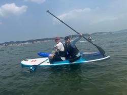 8/2 PM SUP(サップ、スタンドアップパドル)体験スクール付きレンタル  鎌倉ハイサーフ 