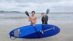 8/3 PM SUP(サップ、スタンドアップパドル)体験スクール付きレンタル  鎌倉ハイサーフ 