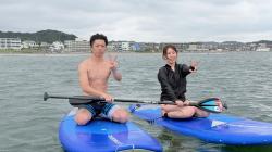 8/3 PM SUP(サップ、スタンドアップパドル)体験スクール付きレンタル  鎌倉ハイサーフ 